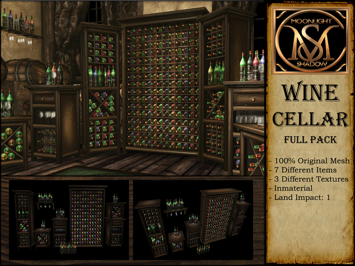 "Moon_Sha" Wine Cellar - FULL PACK (Boxed)