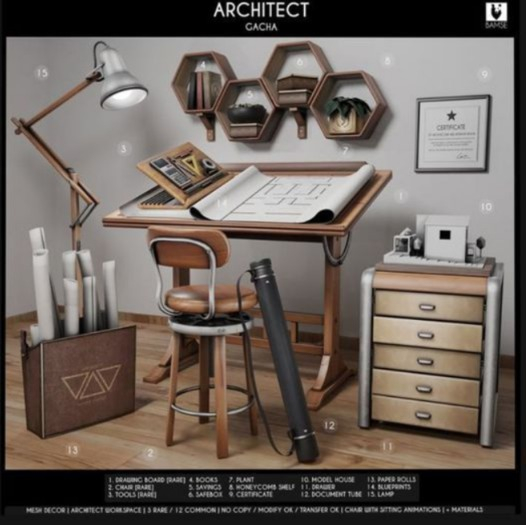 11. BAMSE : Architect - Drawer