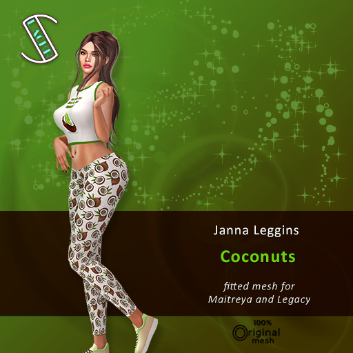 -Slackr :: Janna leggins {Coconuts}