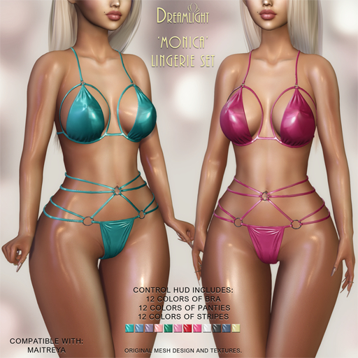 DREAMLIGHT "Monica" Lingerie Set (Maitreya) /-50% OFF/