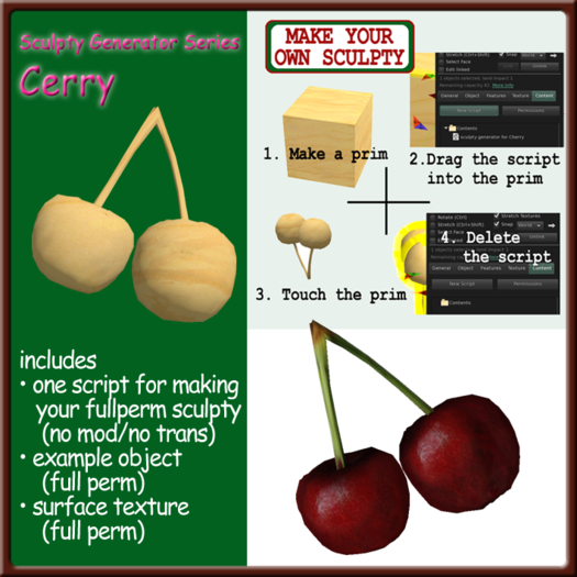Cherry - Sculpty Generator Series