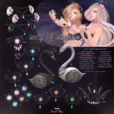 Sweet Thing. Dark Song of Swans Elegant Plush