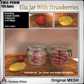 FC- FP Mesh Elia Jar With Strawberries B