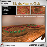 FC- FP Mesh Elia strawberries CIrcle B