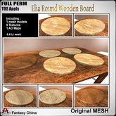 FC- FP Mesh Elia Round Wooden Board B