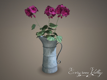 EV - Zinc Pitcher  Pelargonium