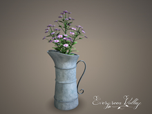 vase Zinc Pitcher Aster