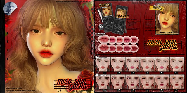 [ODIO] Miso Skin Gacha - Lipstick2
