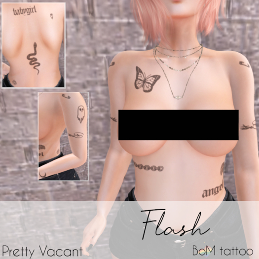 Pretty Vacant - Flash Tattoo (rezz to unpack)