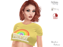 Yellow Rainbow Pride Top