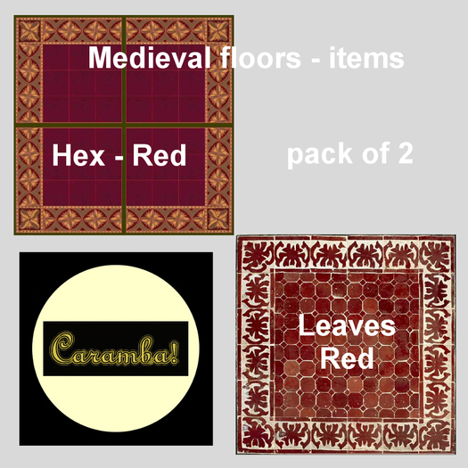 Medieval floors - items pack
