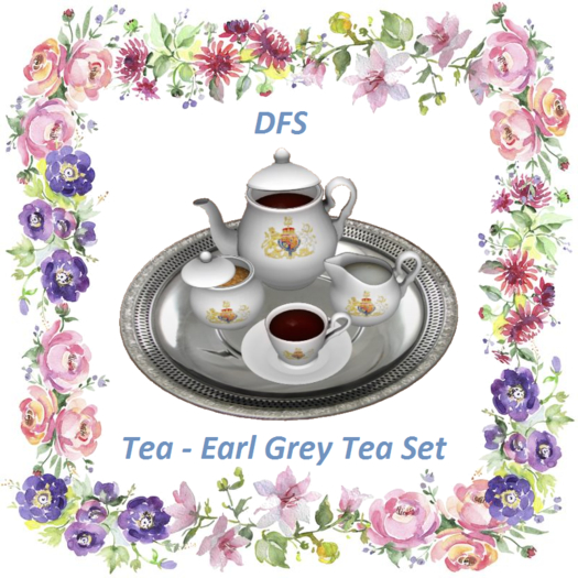 DFS Tea - Earl Grey Tea Set textures FULLPERM
