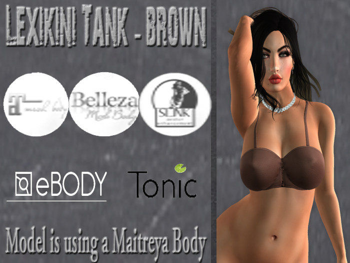 Lexakini Top - Brown