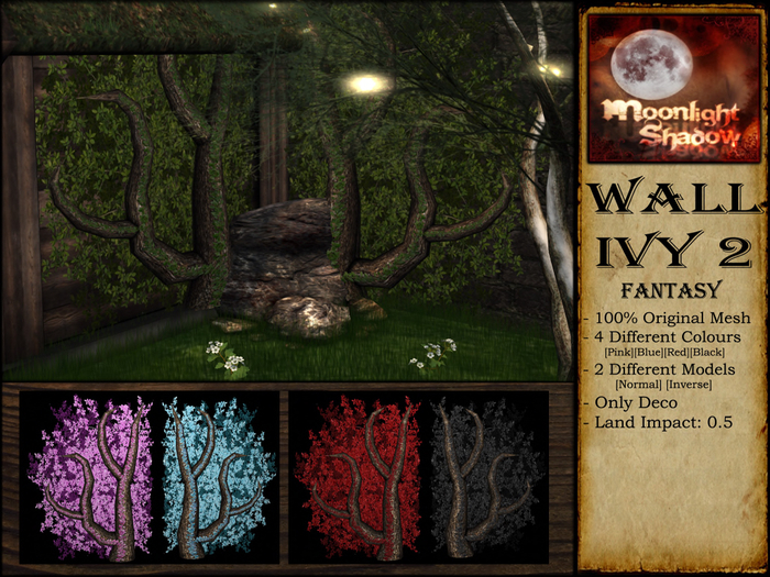 "Moon_Sha" Wall Ivy 2 - Fantasy (Copy)
