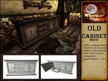 "Moon_Sha" Old Cabinet - White (Copy)