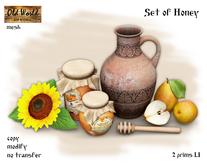 Set of Honey - Old World - Medieval / Rustic 