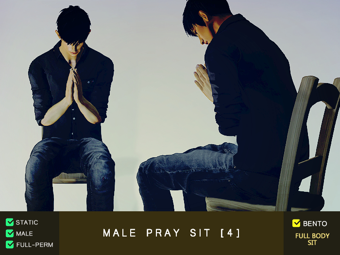 [Retro-Box] Male Pray Sit 4