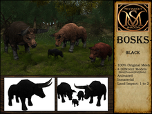 "Moon_Sha" Bosks - Black (Boxed)