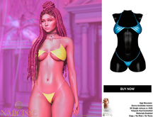 -Narcisse- ADD Gigi Bikini - Azure