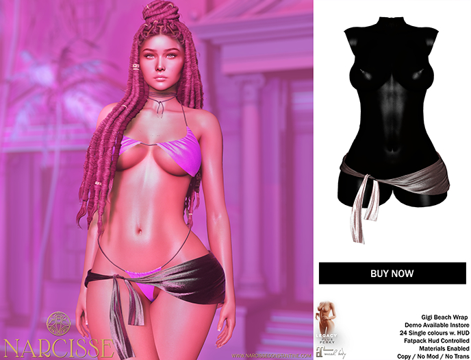 -Narcisse- ADD Gigi Wrap - Mushroom