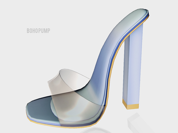 G. Shar Boho Pump - Baby Blue