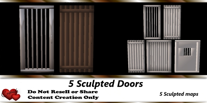 5 Sculpted Doors