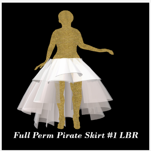 Full Perm Pirate Skirt #1 LBR