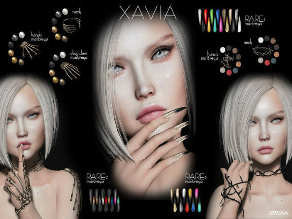 amias - XAVIA nails 2 - !REZ ME! RARE