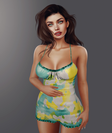 [FLRN] Vanessa Ruffles Dress DEMO