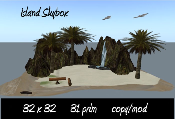 Island skybox 32x32 (1024)