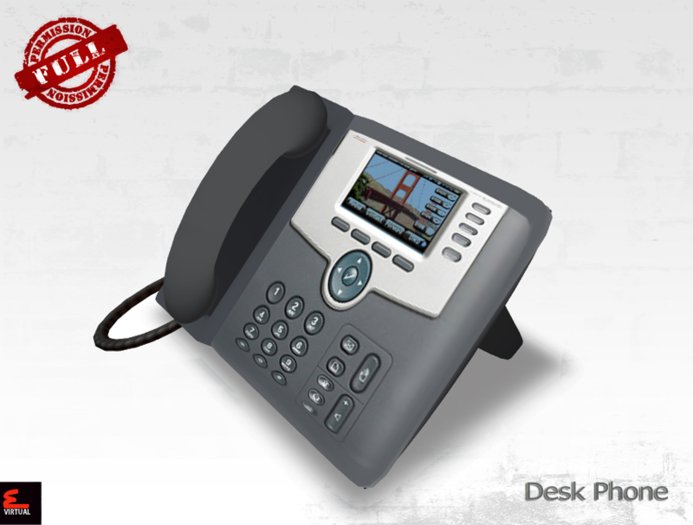 FULL PERM Office Items DESK PHONE