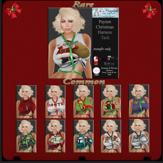 LMagnums Payton Christmas Harness Tank -Made By White [Common]