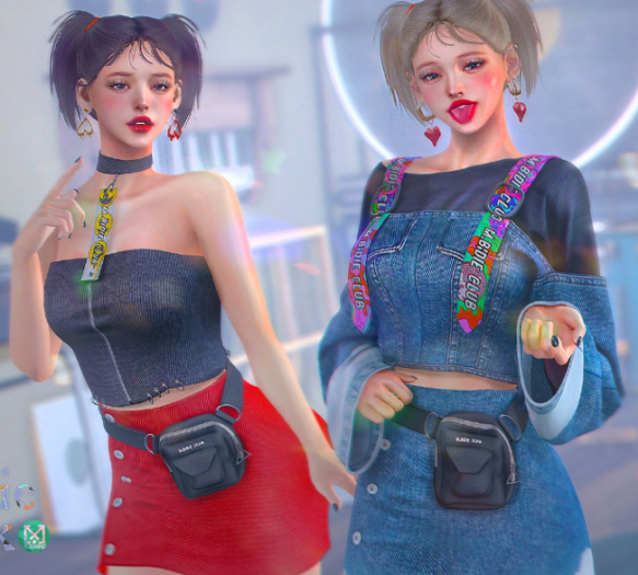 `M.BIRDIE / Pookie look.SKIRT Maitreya3