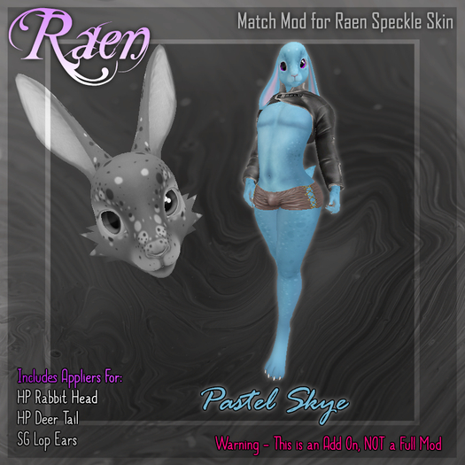 Raen -Match Mod- Rabbit Bundle - Speckles (Skye) [bag]