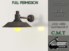 .::QUTWORLD Wall Lamp, Sconce::.FP Unpack (ADD)