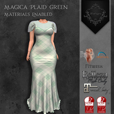 **Mistique** Magica Plaid Green {wear me and click to unpack)