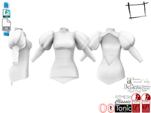 Dae Obj FBX For Puffy Sleeves Mini Dress Slink, Maitreya, Belleza, Tonic