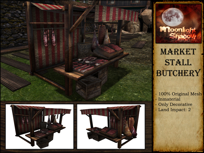 "Moon_Sha" Market Stall Butchery (Copy)