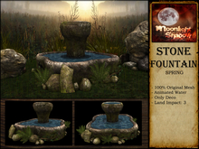 "Moon_Sha" Stone Fountain - Spring (Boxed)