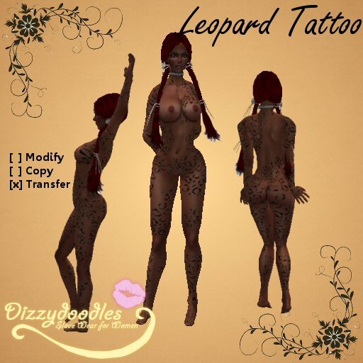 Leopard Full Body Tattoo