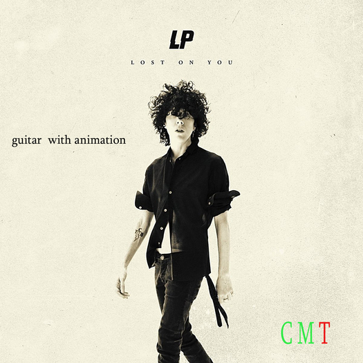 [Joke's World]  guitar+Dancer  LP  "lost on you"  (box)