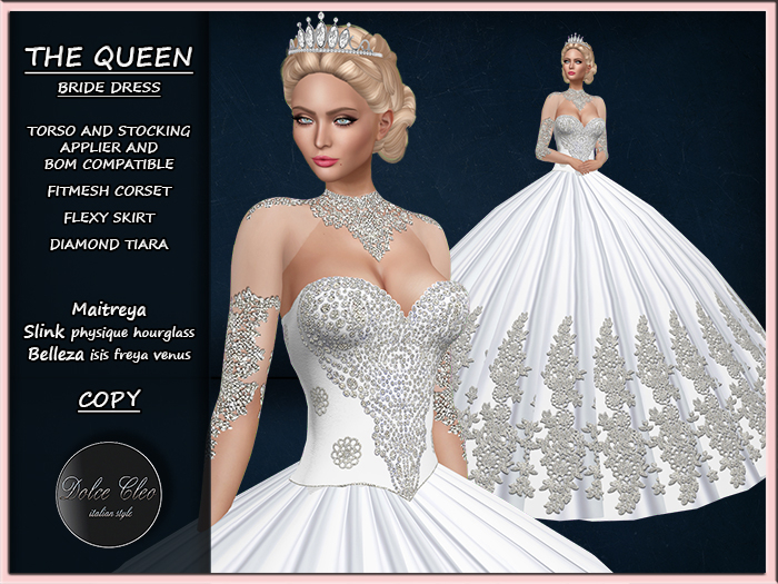 Dolce Cleo ::: The Queen Bride Dress - ADD ME