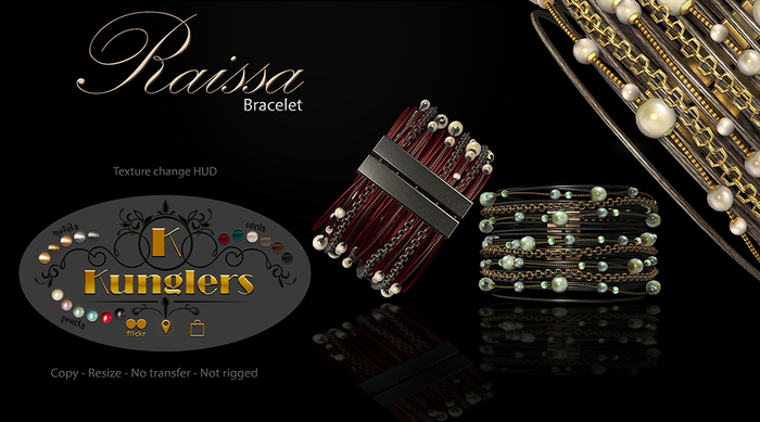 KUNGLERS - Raissa bracelets DEMO