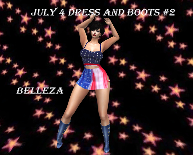 2_Boots & Dress July 4 BELLEZA 