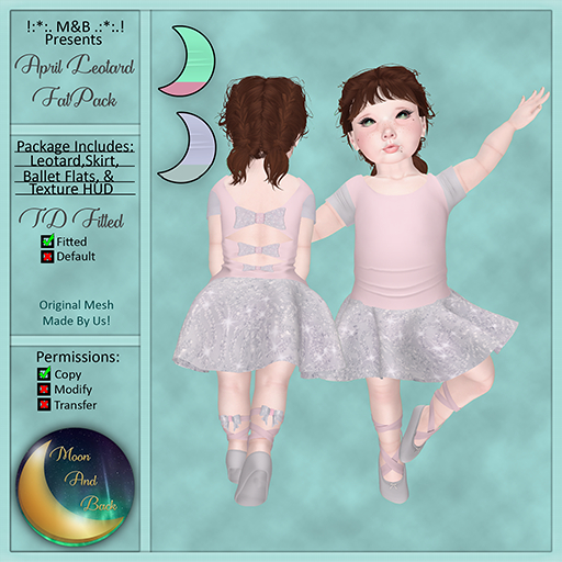 !:*:. M&B .:*:.! April Leotard FatPack TD  