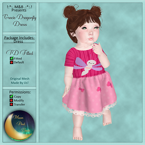 !:*:. M&B .:*:! Gracie Dragonfly TD Fitted Delivery HUD