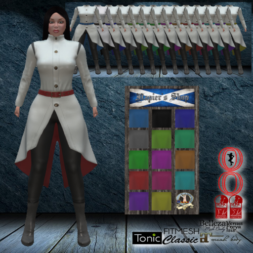 Shy Female Full Sci-Fi Outfit Texture Change HUD Box MP
