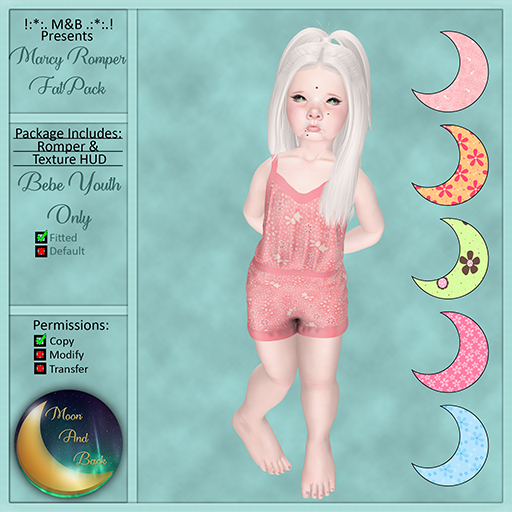 !:*:. M&B .:*:.! Marcy FatPack Bebe Youth 