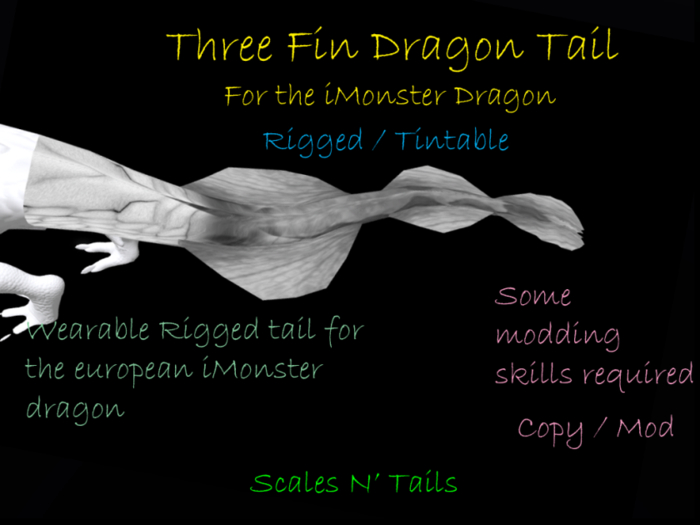 Scales N Tails 3 fin tail