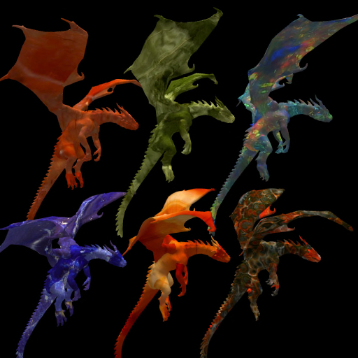 Charlemagne Texture Changing Dragon Shoulder Pet